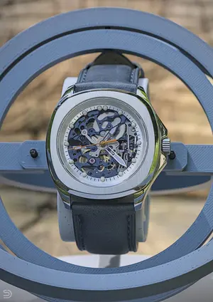 Montre bleue Miyota 8N24
